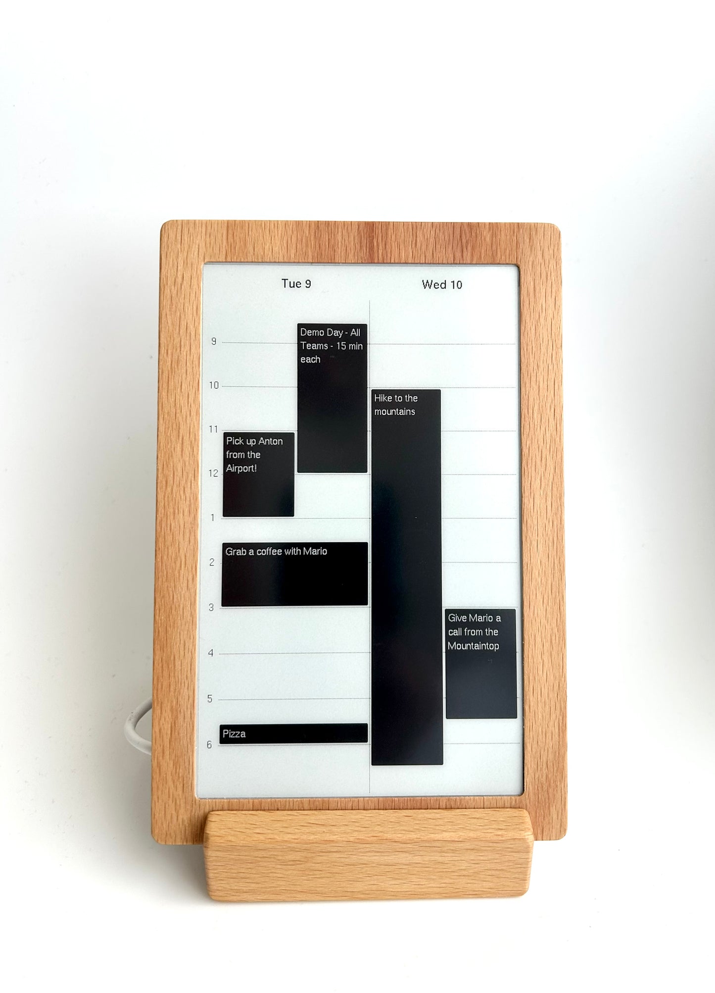 The Invisible Display: E-Paper Calendar and Smart Screen