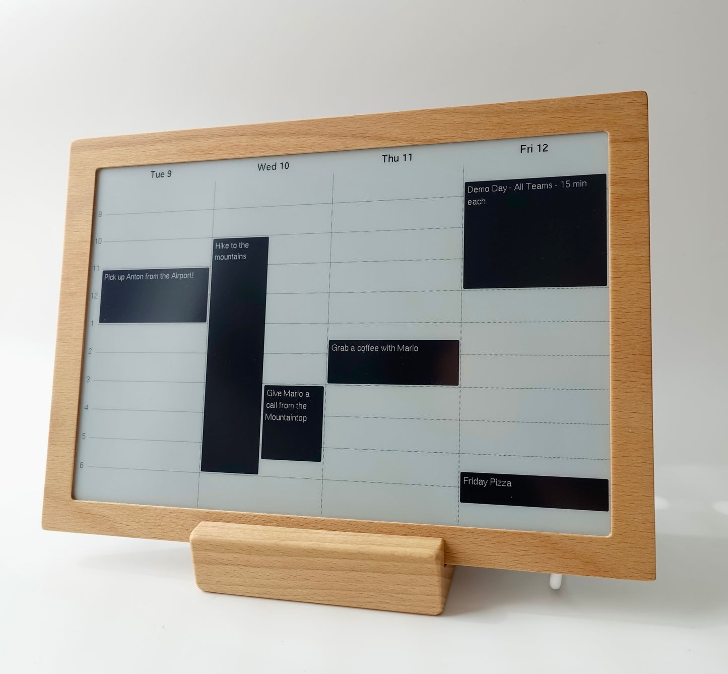 The Invisible Display:  E-Paper Calendar and Smart Screen