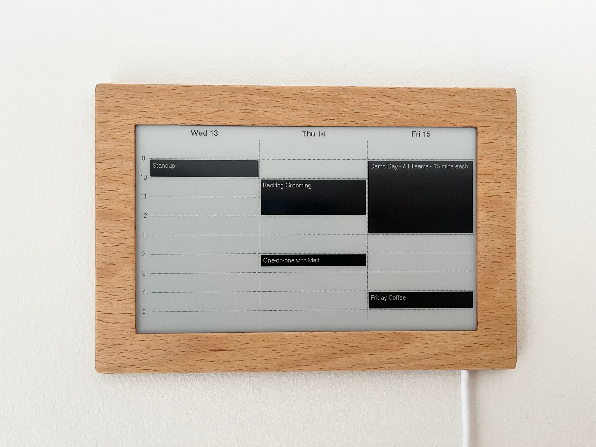 E-Paper Calendar and Smart Display by Invisible Computers